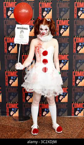 August 2019, Dublin, Irland: Dublin Comic Con 2019 Summer Edition im Convention Centre, Dublin, Irland - 11.08.19...mit: Erika Phelan.Wo: Dublin, Irland.Wann: 12. August 2019.Credit: >..**NUR FÜR DIE USA ERHÄLTLICH* (Credit Image: © Si1/WENN via ZUMA Press) Stockfoto