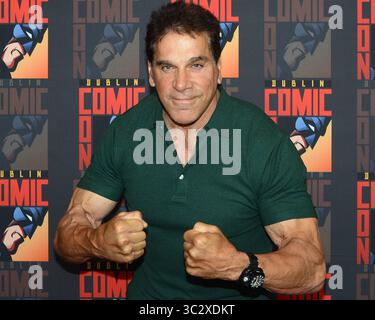 August 2019, Dublin, Irland: Dublin Comic Con 2019 Summer Edition im Convention Centre, Dublin, Irland - 11.08.19...mit: Lou Ferrigno.Wo: Dublin, Irland.Wann: 12. August 2019.Credit: >..**NUR FÜR DIE USA ERHÄLTLICH* (Credit Image: © Si1/WENN via ZUMA Press) Stockfoto
