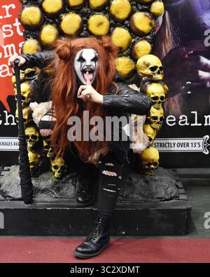 August 2019, Dublin, Irland: Dublin Comic Con 2019 Summer Edition im Convention Centre, Dublin, Irland - 11.08.19...mit: Molly Mayhem.Wo: Dublin, Irland.Wann: 12. August 2019.Credit: >..**NUR VERFÜGBAR FÜR DIE USA* (Credit Image: © Si1/WENN via ZUMA Press) Stockfoto