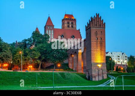 Schloss Kwidzyn, Kwidzyń, Woiwodschaft Pommern, Polen Stockfoto