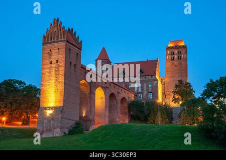 Schloss Kwidzyn, Kwidzyń, Woiwodschaft Pommern, Polen Stockfoto