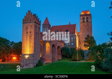 Schloss Kwidzyn, Kwidzyń, Woiwodschaft Pommern, Polen Stockfoto
