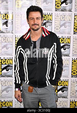 San Diego, USA. Juli 2025. Tyler Hynes kam am 24. Juli 2025 im Hilton Bayfront Hotel in 2025 San Diego, CA. © Starbuck/ Credit: AFF/Alamy Live News zum Hallmark „HallStars“-Panel Stockfoto