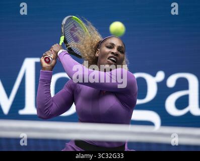 1. September 2019, Flushing Meadows, New York, Vereinigte Staaten von Amerika: Während des   Matches gegen    am 7. Tag der US Open 2019 im USTA Billie Jean King National Tennis Center am Sonntag, 1. September 2019 im Stadtteil Flushing des Queens Borough von New York City. JAVIER ROJAS/PI (Bild: © Prensa Internacional Via ZUMA Wire) Stockfoto