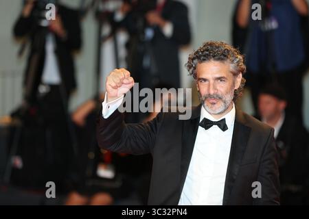 September 2019, Venedig, Italien: LEONARDO SBARAGLIA nimmt am Wasp Network-Screening während des 76. Filmfestivals in Venedig Teil (Foto: © Mickael Chavet/ZUMA Wire) Stockfoto