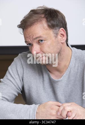 7. August 2019, Hollywood, Kalifornien, USA: Der norwegische Regisseur ANDRE OVREDAL wirbt für „Scary Stories to Tell in the Dark“ in Hollywood. (Bild: © Armando Gallo/ZUMA Studio) Stockfoto