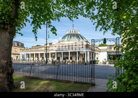 Das Ivy Montpellier Brasserie Restaurant in Montpellier Rotunda aus Montpellier Gardens, Cheltenham, Gloucestershire, England, Großbritannien Stockfoto