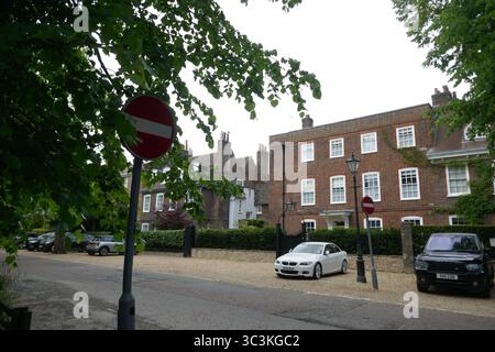 London, England 29. Mai 2025 Musicam/Sänger George Michaels ehemaliges Haus/Haus im 5 The Grove Highgate am 29. Mai 2025 in London, England. Foto: Barry King/Alamy Stock Photo Stockfoto