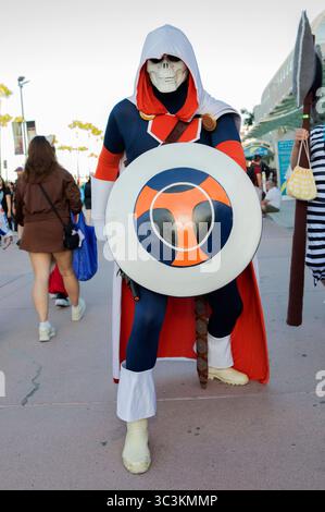 Cosplayer - Impressionen von der San Diego Comic-Con International 2025. Sandiego, 25.07.2025 *** Cosplayer Impressions from the San Diego Comic Con International 2025 SanDiego, 25 07 2025 Foto:XC.xVanxWagonerx/xFuturexImagex sdcc 5932 Stockfoto