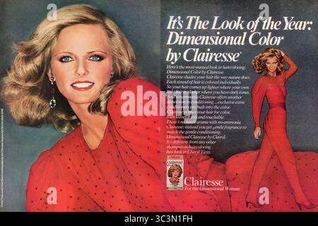 Vintage 'Ladies' Home Journal', Ausgabe des Magazins Januar 1980, USA Stockfoto