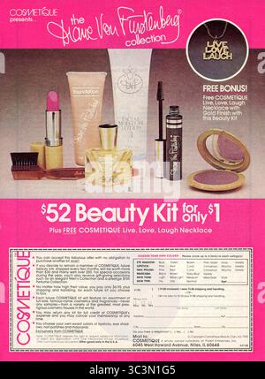 Vintage 'Ladies' Home Journal', Ausgabe des Magazins Januar 1980, USA Stockfoto