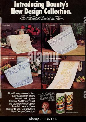 Vintage 'Ladies' Home Journal', Ausgabe des Magazins Januar 1980, USA Stockfoto