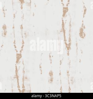 Ein beigefarbenes und weißes Bindemuster sorgt für ein abstraktes und nahtloses Design Stockfoto