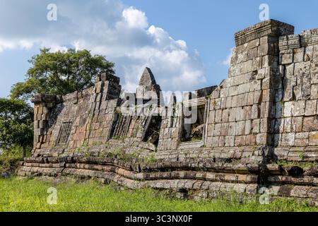 Preah Vihear Tempel aus dem 10. Und 11. Jahrhundert zu Shiva in Kambodscha nahe der thailändischen Grenze Stockfoto
