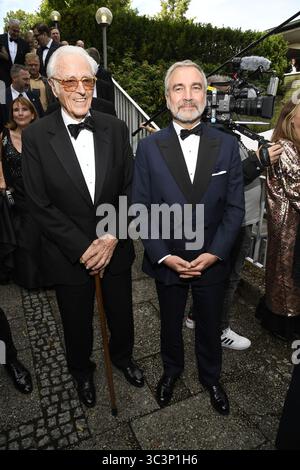 Herzog Franz von Bayern und Thomas Greinwald bei der Eroeffnung der Bayreuther Festspiele am 25.07.2025 im Festspielhaus in Bayreuth Stockfoto