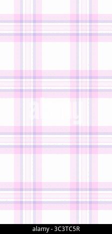 Effektvektormuster Textil, Jugendstoff-Karomuster. Nahtlose karierte Textur im Business-Hintergrund in weißen und hellen Farben. Stock Vektor