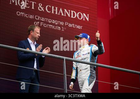 Spa-Francorchamps, Belgien. Juli 2025. #29 Janne Stiak (DEU, Target), Porsche Mobil 1 Supercup auf dem Circuit de Spa-Francorchamps am 27. Juli 2025 in Spa-Francorchamps, Belgien. (Foto von HOCH ZWEI) Credit: dpa/Alamy Live News Stockfoto
