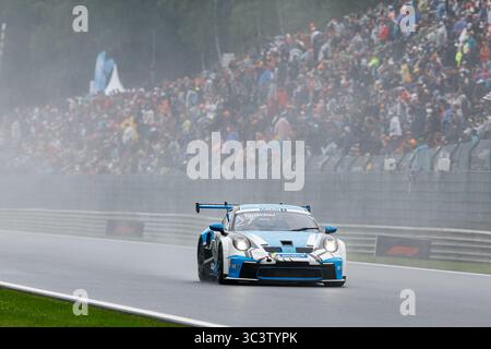 Spa-Francorchamps, Belgien. Juli 2025. #27 Alexander Tauscher (DEU, Target), Porsche Mobil 1 Supercup auf dem Circuit de Spa-Francorchamps am 27. Juli 2025 in Spa-Francorchamps, Belgien. (Foto von HOCH ZWEI) Credit: dpa/Alamy Live News Stockfoto
