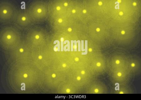 Buntes Feuerwerk in verschiedenen Farben auf schwarzem Hintergrund Stock Vektor