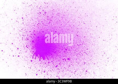 Buntes Feuerwerk in verschiedenen Farben auf schwarzem Hintergrund Stock Vektor