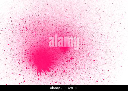 Buntes Feuerwerk in verschiedenen Farben auf schwarzem Hintergrund Stock Vektor