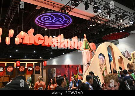 Nickelodeon im San Diego Convention Center - Impressionen von der San Diego Comic-Con International 2025. Sandiego, 26.07.2025 Stockfoto