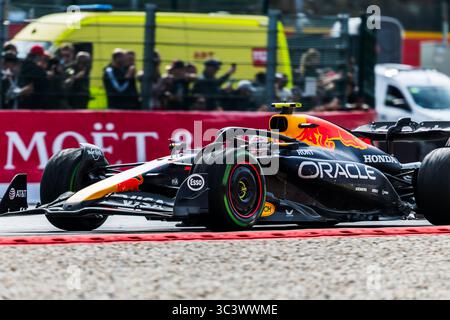 Spa Francorchamps, Belgien. Juli 2025. Circuit de Spa-Francorchamps, Stavelot, Belgien. 25.Juli 2025; Yuki Tsunoda aus Japan und Oracle Red Bull Racing während eines Grand Prix von Belgien Credit: Jay Hirano/AFLO/Alamy Live News Credit: Aflo Co. Ltd./Alamy Live News Stockfoto