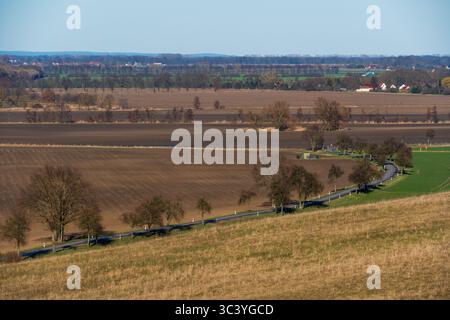 Verlassene Einrichtungen des Zweiten Weltkriegs und Umgebung in Brandenburg Stockfoto