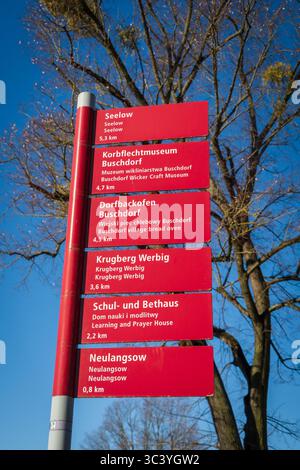 Verlassene Einrichtungen des Zweiten Weltkriegs und Umgebung in Brandenburg Stockfoto
