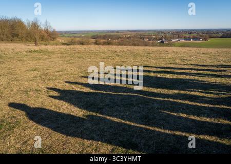 Verlassene Einrichtungen des Zweiten Weltkriegs und Umgebung in Brandenburg Stockfoto