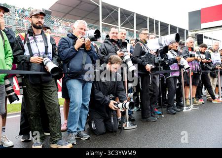Spa Francorchamps, Belgien. Juli 2025. Fotografen beim Großen Preis von Belgien 2025, 13. Runde der FIA Formel 1 Weltmeisterschaft 2025 vom 25. Bis 27. Juli 2025 auf dem Circuit de Spa-Francorchamps, in Stavelot, Belgien - Foto DPPI / DPPI Credit: DPPI Media/Alamy Live News Stockfoto