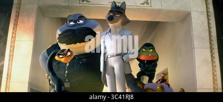The Bad Guys 2 ist ein US-amerikanischer Trickfilm aus dem Jahr 2025, der auf der Kinderbuchserie The Bad Guys von Aaron Blabey basiert, produziert von DreamWorks Animation und vertrieben von Universal Pictures. Die Fortsetzung von The Bad Guys (2022) wurde von Pierre Perifel, Co-Regie von JP Sans und von Yoni Brenner und Etan Cohen geschrieben. Stockfoto