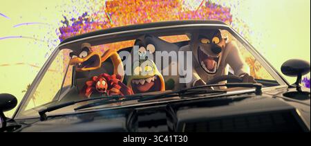 The Bad Guys 2 ist ein US-amerikanischer Trickfilm aus dem Jahr 2025, der auf der Kinderbuchserie The Bad Guys von Aaron Blabey basiert, produziert von DreamWorks Animation und vertrieben von Universal Pictures. Die Fortsetzung von The Bad Guys (2022) wurde von Pierre Perifel, Co-Regie von JP Sans und von Yoni Brenner und Etan Cohen geschrieben. Stockfoto