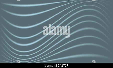 Hellblauer abstrakter Wellenhintergrund Stock Vektor