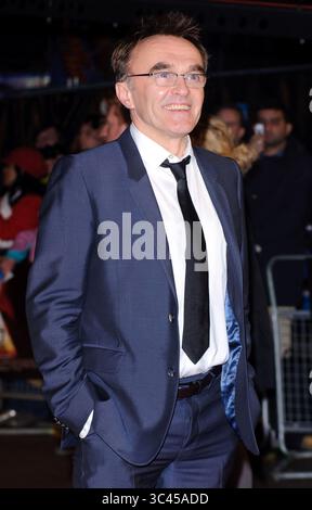 Danny Boyle bei der Premiere von „127 Hours“, die das 54. London Film Festival am 28. Oktober 2010 schloss Stockfoto