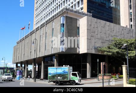 15. Dezember 2020: 12/2020 El edificio del Instituto Nacional de Seguros ( INS ) oficinas centrales San JosÃÂ. Foto Alonso Tenorio (Foto: © Alonso Tenorio/La Nacion Via ZUMA Press) Stockfoto