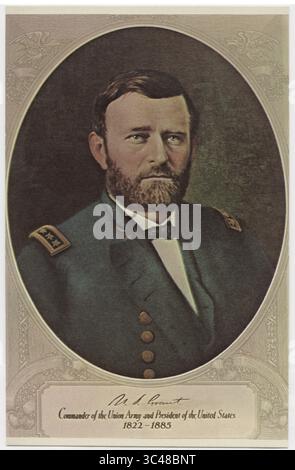 Mai 2018 – USA – Ulysses S. Grant (1822-1885), 18. Präsident der Vereinigten Staaten, Portrait (Bild: © JT Vintage/Glasshouse Via ZUMA Wire) Stockfoto