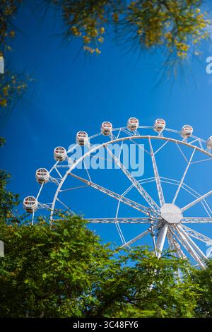 Riesenrad von Port Vell, Barcelona, Spanien Stockfoto