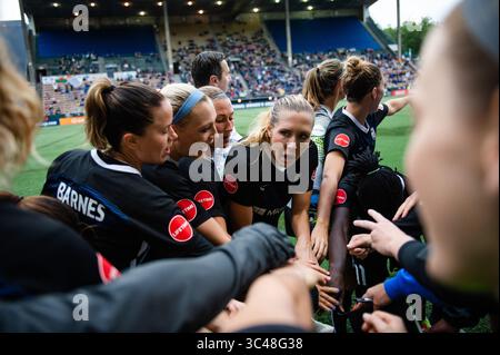 30. Juni 2018: Seattle, Washington, Vereinigte Staaten - Seattle, WA - Samstag, 30. Juni 2018: Seattle Reign FC gegen Portland Thorns beim UW Medicine Pitch im Memorial Stadium. (Kreditbild: © Jane Gershovich/ISIPhotos via ZUMA Wire) Stockfoto