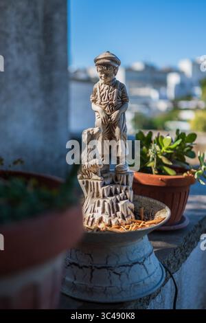 UNESCO-Weltkulturerbe Rione Monti Trulli Bezirk in Alberobello, Apulien, Italien Stockfoto