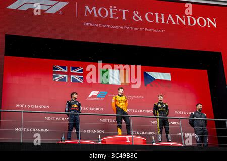 Stavelot, Belgien, 27. Juli 2025, Alex Dunne, Teilnahme am Großen Preis von Belgien 2025, der in Stavelot, Belgien stattfindet. Quelle: Michael Potts/Alamy Live News Stockfoto