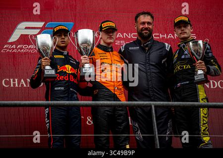 Stavelot, Belgien, 27. Juli 2025, Alex Dunne, Teilnahme am Großen Preis von Belgien 2025, der in Stavelot, Belgien stattfindet. Quelle: Michael Potts/Alamy Live News Stockfoto