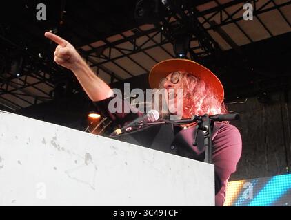 12. Juli 2018 – Florida, USA – das Kollektiv Soul tritt am 11. Juli 2018 im Al lang Stadium in St. Petersburg auf. (Jay Cridlin | Times) (Foto: © Jay Cridlin/Tampa Bay Times via ZUMA Wire) Stockfoto