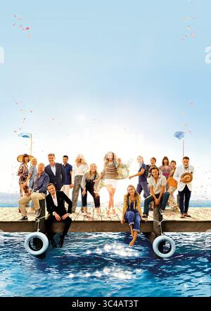 ERSCHEINUNGSDATUM: 22. Juni 2018 TITEL: Mamma Mia! Here We Go Again STUDIO: Universal Pictures REGISSEUR: Ol Parker PLOT: In diesem Nachfolger von Mamma Mia! Erfährt Sophie etwas über die Vergangenheit ihrer Mutter während ihrer Schwangerschaft. DARSTELLER: Poster Art. (Bild: © Universal Pictures/Entertainment Pictures/ZUMAPRESS.com) Stockfoto