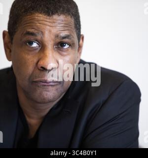 18. Juli 2018 – Hollywood, Kalifornien, USA – DENZEL WASHINGTON wirbt für den Film „The Equalizer 2“ in Hollywood. (Bild: © Armando Gallo/ZUMA Studio) Stockfoto