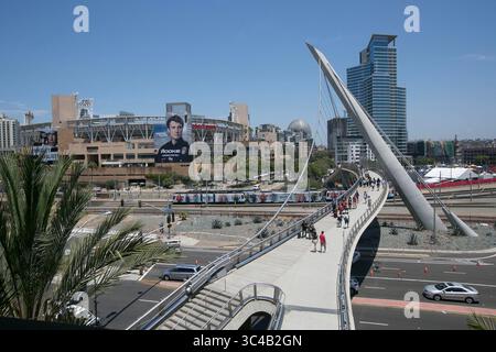 10. Juli 2018 – San Diego, CA, USA – SAN DIEGO, CA. – 19. Juli 2018,- Downtown San Diego ist für die Comic-Con 2018 in San Diego, CA. PHOTO/JOHN GIBBINS Mitarbeiter Fotograf, San Diego Union-Tribune, verkleidet. â 2018 (Kreditbild: © John Gibbins/San Diego Union-Tribune Via ZUMA Wire) Stockfoto