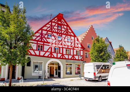 Altstadt von Hersbruck, Deutschland Stockfoto