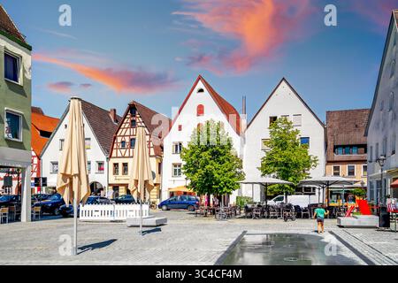 Altstadt von Hersbruck, Deutschland Stockfoto