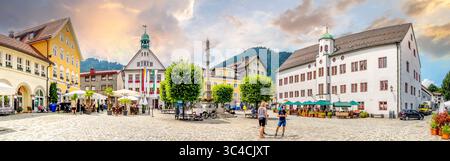 Altstadt von Immenstadt im Allgaeu, Deutschland Stockfoto