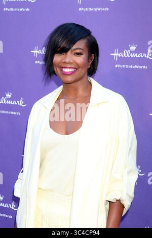 30. Juli 2018 – Los Angeles, CA, USA – LOS ANGELES – JUL 30: Gabrielle Union veranstaltet am 30. Juli 2018 in Los Angeles, CA die Launch Party für Hallmarks ''Put IT into words''-Kampagne im Lombardi House (Credit Image: © Kathy Hutchins via ZUMA Wire) Stockfoto